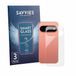 Savvies 3 Stuks Screenprotector voor Google Pixel 11 Pro (Achterkant) - Glas Transparant