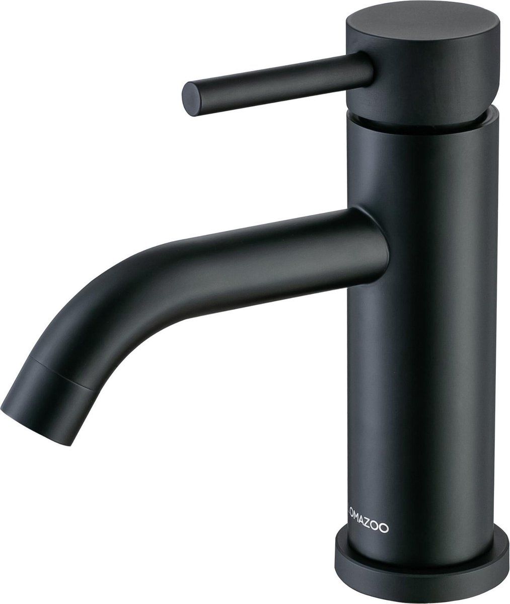 Lomazoo Wastafelkraan Zwart Nova - Zwarte Wastafelkraan