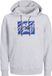 JACK & JONES JJCOLTON SWEAT HOOD Heren Trui - White Melange