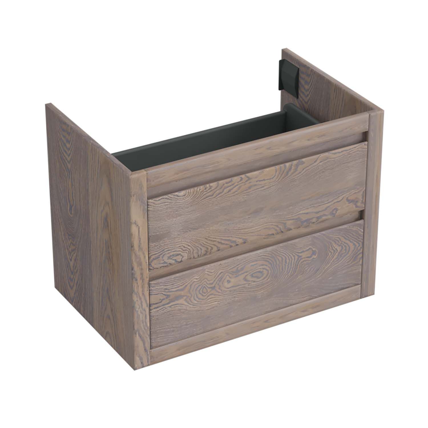 Forzalaqua Gela 2.0 Badmeubel 80x51x60cm Eiken Silver Grey