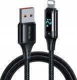 Mcdodo câble USB-A vers Apple Lightning - 1,2 mètre - Noir