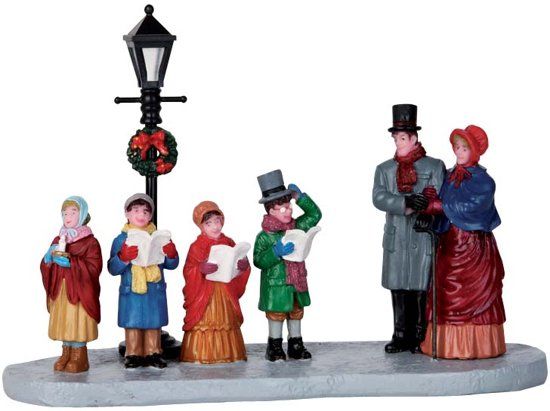 LEMAX - Street Lamp Serenade uit de 2016 Collectie - Meerkleurig - porselein - 11 cm