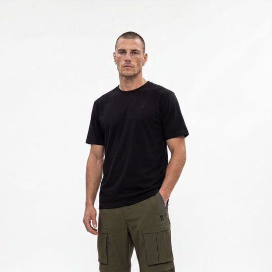 Poederbaas Outdoor T-shirt Merinowol Heren - SOLX - Zwart - Maat L