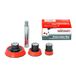 Dino KRAFTPAKET M14-SET steunschijven, 30 mm, 50 mm, 75 mm, met verlengadapter, polijstschijvenset voor rotatiepolijstmachine