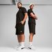 PUMA Essentials No. 1-logo jersey short Heren Zwart 3XL