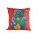 Lachineuse Aziatische kussenhoes "Maneki Neko"
