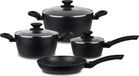 Unyqoos® Topset, 3-delig met koekenpan