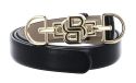 BOSS Leren Riem B Icon Sz20 Belt W70 Black Zwart