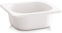 Merkloos APS Melamine gn 1/6 container "ecoline", wit, 100 mm diep, set van 2 stuks