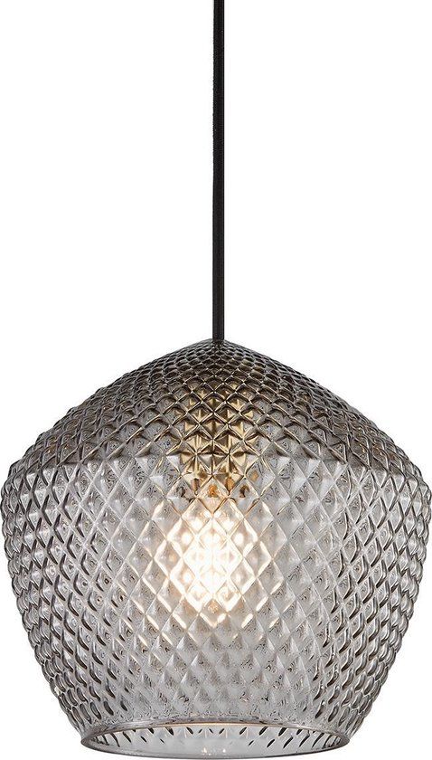 Nordlux Orbiform Hanglamp - E27 - Gerookt Glas
