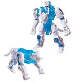 Transformers Cyberworld Cheetor Cyber Changers Energon Surge | Actiefiguur Van 10 Cm | Snelle Omvorming Naar Beast-Modus | Robotspeelgoed Voor Kinderen Van 6+