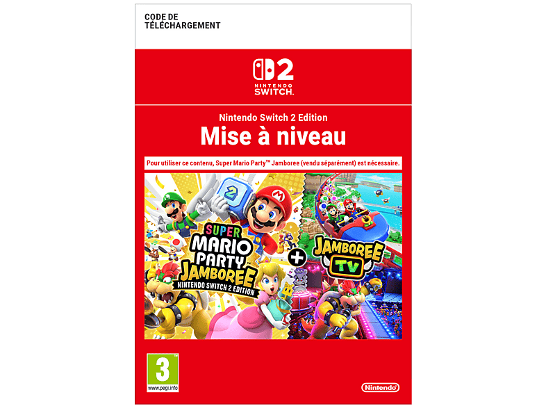 Nintendo Super Mario Party JAMboree - Nintendo Switch 2 Edition + Tv (upgradepack) (download Code)