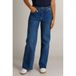 Ivy Beau wide leg jeans - donkerblauw