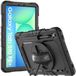 Just in Case Shockproof Case met Screenprotector voor Samsung Galaxy Tab S10 FE Plus - Zwart