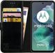 Rosso Element Wallet Book Case voor Motorola Moto G35 - Zwart