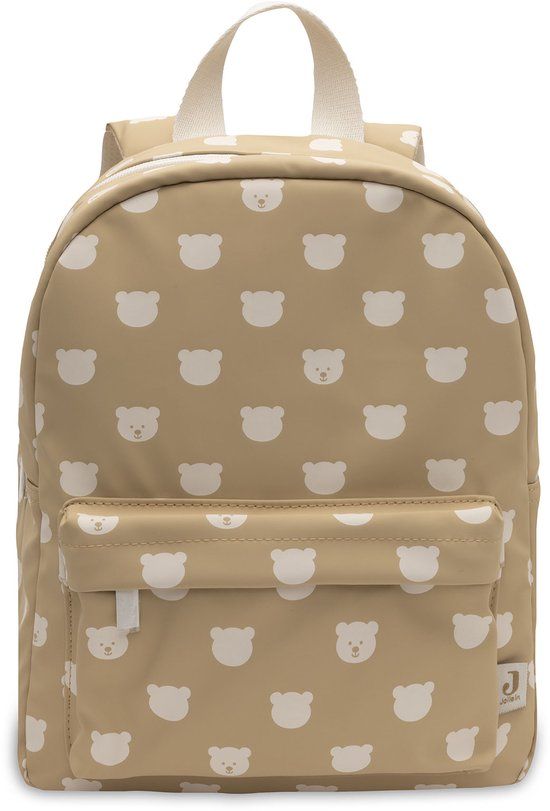 Jollein Rugzak Teddy Bear - Waterafstotend - 24x12x29cm - Bruin