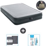 Intex Luchtbed - 2-Persoons - 152 x 203 x 33 cm - Grijs