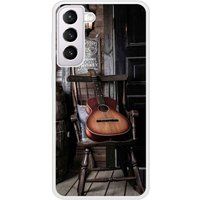 Samsung Galaxy S21 Versterkt hard hoesje - ontwerp guitare