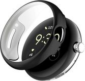 Strap-it TPU case geschikt voor Google Pixel Watch 4 - 41mm & Pixel Watch 5 - 41mm - Zwart