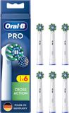 Oral-B CrossAction Opzetborstels - 6 stuks - Wit