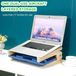 Markenlos Laptopstandaard, antislip - Laptopstandaard, ergonomische laptophouder, hobbypakket