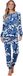 Pastunette Blue Bloom Pyjama/Huispak Velours Blauw Maat 46