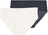 Marc O'Polo Dames hipster slip 2 pack Second Skin Jacquard