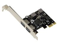 KALEA-INFORMATIQUE USB 3.0 2-poorts Type A PCI Express-controllerkaart