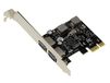 KALEA-INFORMATIQUE USB 3.0 2-poorts Type A PCI Express-controllerkaart