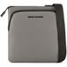 Armani Exchange Men's Madrid, Essential, Metal Logo, Zip Pockets Messenger Bag, Driftwood