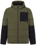Oakley Tahoe Puffy RC Regenjas Groen S Man