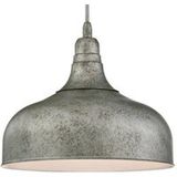 Westinghouse Lighting 6330140 A++ tot E, enkele vlam hanglamp, uitvoering met metalen kap, glas, antiek staal, 30 x 30 x 159 cm