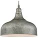 Westinghouse Lighting 6330140 A++ tot E, enkele vlam hanglamp, uitvoering met metalen kap, glas, antiek staal, 30 x 30 x 159 cm