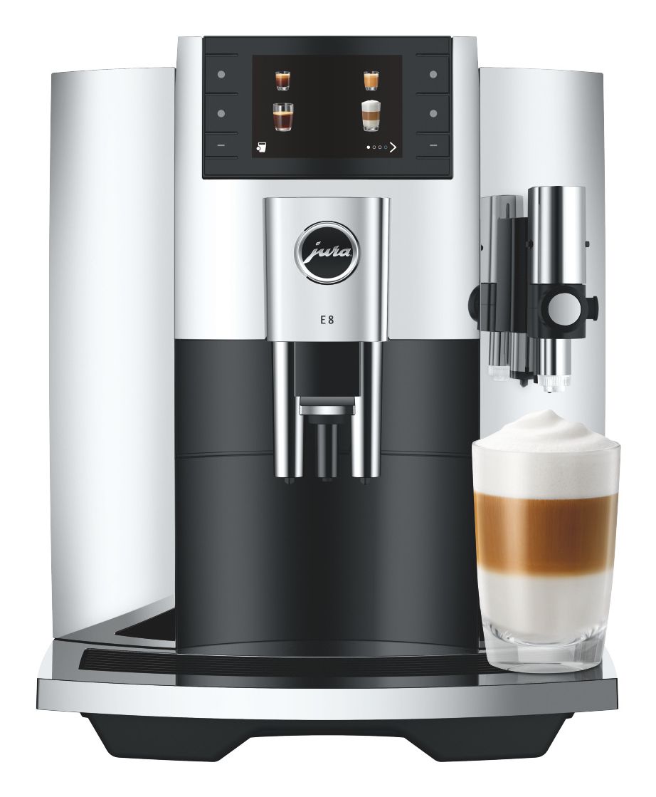 JURA E8 Chrome (EC) Volautomatische Koffiemachine