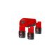 Milwaukee M12 NRG-303™ NRG Pack 3x 12V 3.0Ah Battery + C12C Charger