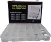 Assortimentsdoosje O Ringen aluminium 300 dlg