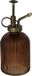 Esschert Design plantenspuit/vernevelaar - glas - chocoladebruin/brons - 19 cm