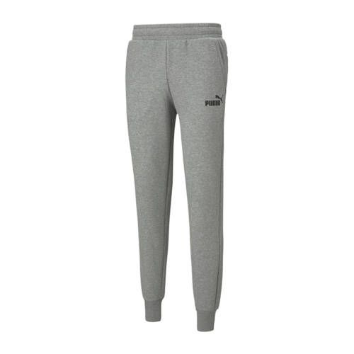 PUMA joggingbroek grijs melange
