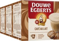 Douwe Egberts Café Au Lait Dolce Gusto Capsules de café - 3 x 16