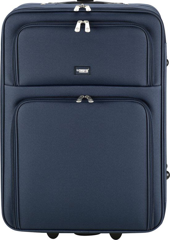 Princess Traveller Barcelona - Reiskoffer - Dark Blue - M - 63cm