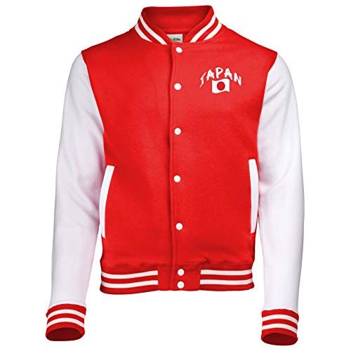 Supportershop Kinderjas Rood/Wit Japans - Maat: -