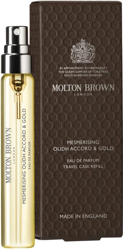 MOLTON BROWN - Mesmerising Oudh Accord & Gold Eau de Parfum Travel Case Refill - 7.5 ml - Unisex Eau de Parfum