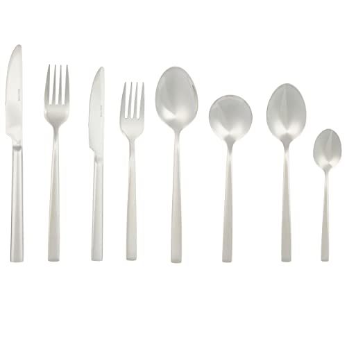 Salter Winslow 88 Piece Cutlery Set - Stainless Steel Silverware, Service for 12