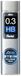 Pentel C273-HBO Ain stein Feinstick, lijndikte 0,3 mm, hardheid HB, 15 vullingen per doos