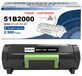 Lexmark Cartouche de toner 51B2000, 2500 pages, Noir, pour la série Lexmark MS/MX