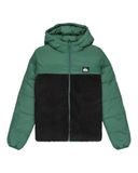Quiksilver Scaly Reversible Hoodie Groen 14 Years Jongen