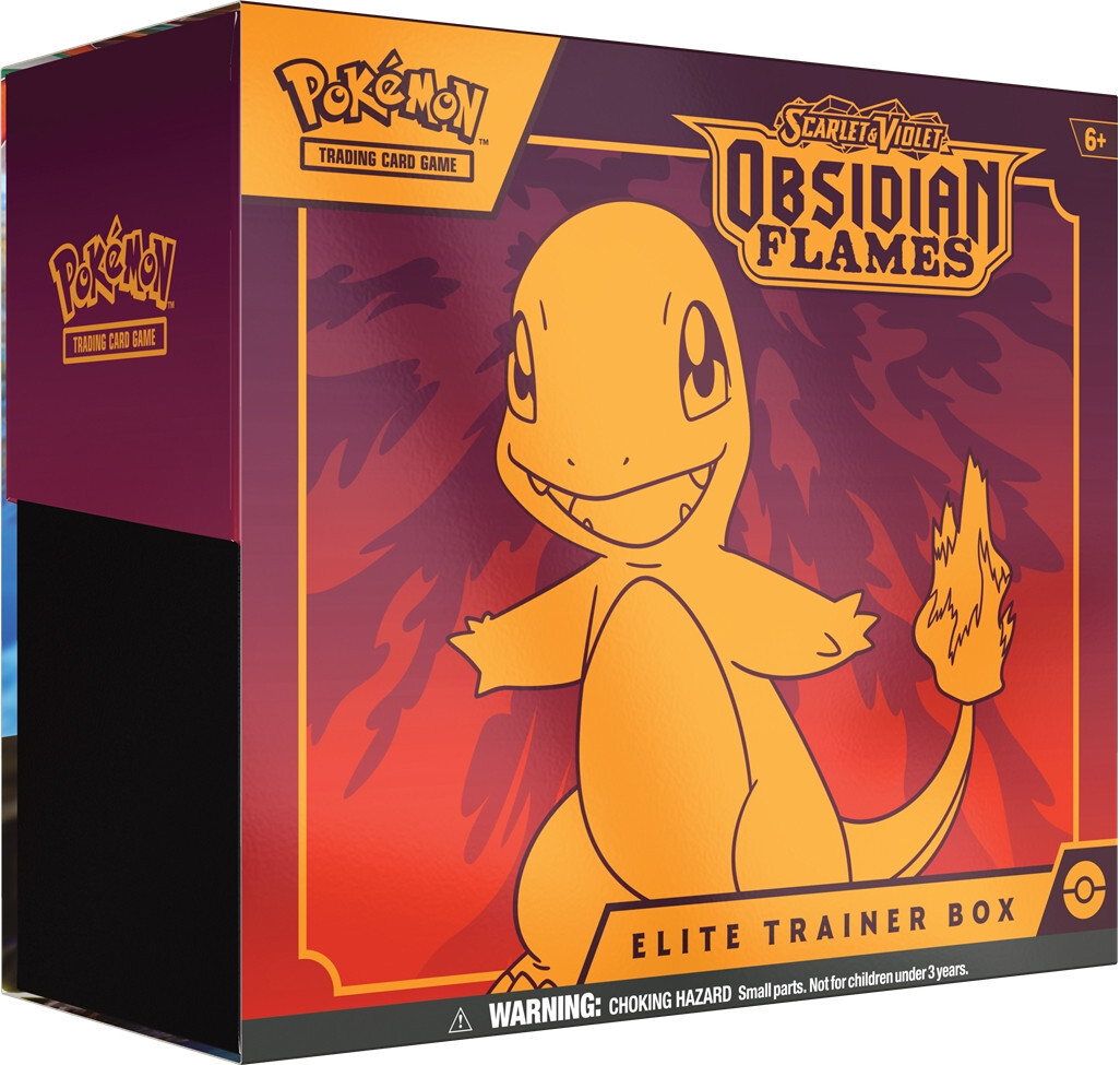 Asmodee Obsidian Flames Elite Trainer Box - Pokemon TCG
