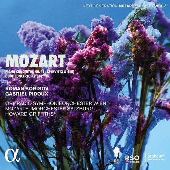 Concertos Alpha Mozart: Piano Concertos No. 11, 13 (Kv 413 & 415) & Hobo KV314 (CD)