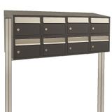 Stoer! Brickset 4-Breed, 2-Hoog Met Dak En Statief Antraciet - 40215065_4x2ds