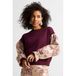 Ruby Ruby sweater met jacquard details bordeauxrood